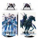 Final Fantasy 16 decal skin for PS5 digital Console with 2 Controllers