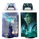 Final Fantasy 16 decal skin for PS5 digital Console with 2 Controllers