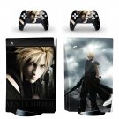 Final Fantasy decal skin for PS5 disc Console with 2 Controllers