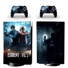 Resident Evil decal skin for PS5 disc Console with 2 Controllers