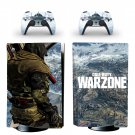 COD Warzone decal skin for PS5 disc Console with 2 Controllers