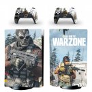 COD Warzone decal skin for PS5 disc Console with 2 Controllers