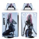 Cyberpunk 2077 decal skin for PS5 disc Console with 2 Controllers