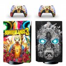 BorderLand 3 decal skin for PS5 disc Console with 2 Controllers