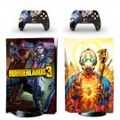 BorderLand 3 decal skin for PS5 disc Console with 2 Controllers
