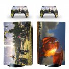 Ark Survival Evolved decal skin for PS5 disc Console with 2 Controllers