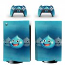 Dragon Quest decal skin for PS5 disc Console with 2 Controllers