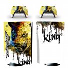 Tekken 7 decal skin for PS5 disc Console with 2 Controllers