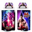 Tekken 7 decal skin for PS5 disc Console with 2 Controllers