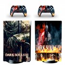 Dark Souls 3 decal skin for PS5 disc Console with 2 Controllers