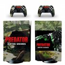 Predator Hunting Grounds decal skin for PS5 disc Console with 2 Controllers