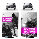 Hyper Scape decal skin for PS5 disc Console with 2 Controllers