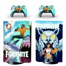 Fortnite decal skin for PS5 disc Console with 2 Controllers