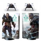 Assassin's Creed Valhalla decal skin for PS5 disc Console with 2 Controllers