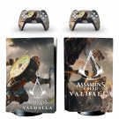 Assassin's Creed Valhalla decal skin for PS5 disc Console with 2 Controllers