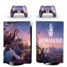 Human Kind decal skin for PS5 disc Console with 2 Controllers