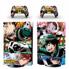 My Hero Academy decal skin for PS5 disc Console with 2 Controllers