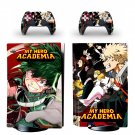 My Hero Academy decal skin for PS5 disc Console with 2 Controllers