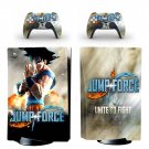 Jump Force decal skin for PS5 disc Console with 2 Controllers