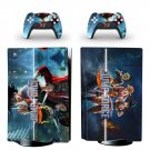 Jump Force decal skin for PS5 disc Console with 2 Controllers