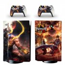 Nioh 2 decal skin for PS5 disc Console with 2 Controllers