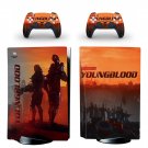 Wolfenstein Youngblood decal skin for PS5 disc Console with 2 Controllers