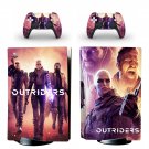 Outriders decal skin for PS5 disc Console with 2 Controllers