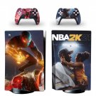 NBA 2K21 decal skin for PS5 disc Console with 2 Controllers