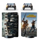 PUBG Battle Royale decal skin for PS5 disc Console with 2 Controllers