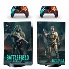 Battlefield 2042 decal skin for PS5 disc Console with 2 Controllers