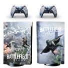 Battlefield 2042 decal skin for PS5 disc Console with 2 Controllers