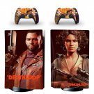 Deathloop decal skin for PS5 disc Console with 2 Controllers