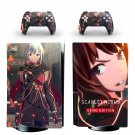 SCARLET NEXUS decal skin for PS5 disc Console with 2 Controllers