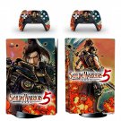 Samurai Warriors 5 decal skin for PS5 disc Console with 2 Controllers