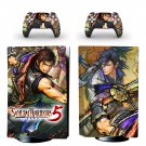 Samurai Warriors 5 decal skin for PS5 disc Console with 2 Controllers