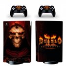Diablo 2 decal skin for PS5 disc Console with 2 Controllers