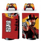Red Dead Redemption 2 decal skin for PS5 disc Console with 2 Controllers