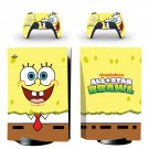 Nickelodeon All Star Brawl decal skin for PS5 disc Console with 2 Controllers