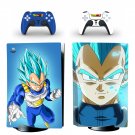 Dragon Ball decal skin for PS5 disc Console with 2 Controllers