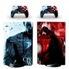 Civil War decal skin for PS5 disc Console with 2 Controllers