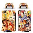 One Piece decal skin for PS5 disc Console with 2 Controllers