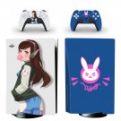Overwatch decal skin for PS5 disc Console with 2 Controllers