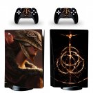 Elden Ring decal skin for PS5 disc Console with 2 Controllers