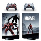 Marvel decal skin for PS5 disc Console with 2 Controllers