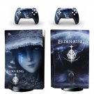 Elden Ring decal skin for PS5 disc Console with 2 Controllers
