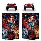 Stranger Things decal skin for PS5 disc Console with 2 Controllers