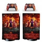 Stranger Things decal skin for PS5 disc Console with 2 Controllers