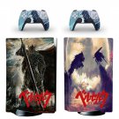 Legend of Sword and Wind decal skin for PS5 disc Console with 2 Controllers