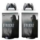 Stalker 2 decal skin for PS5 disc Console with 2 Controllers