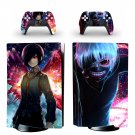 Tokyo Ghoul decal skin for PS5 disc Console with 2 Controllers